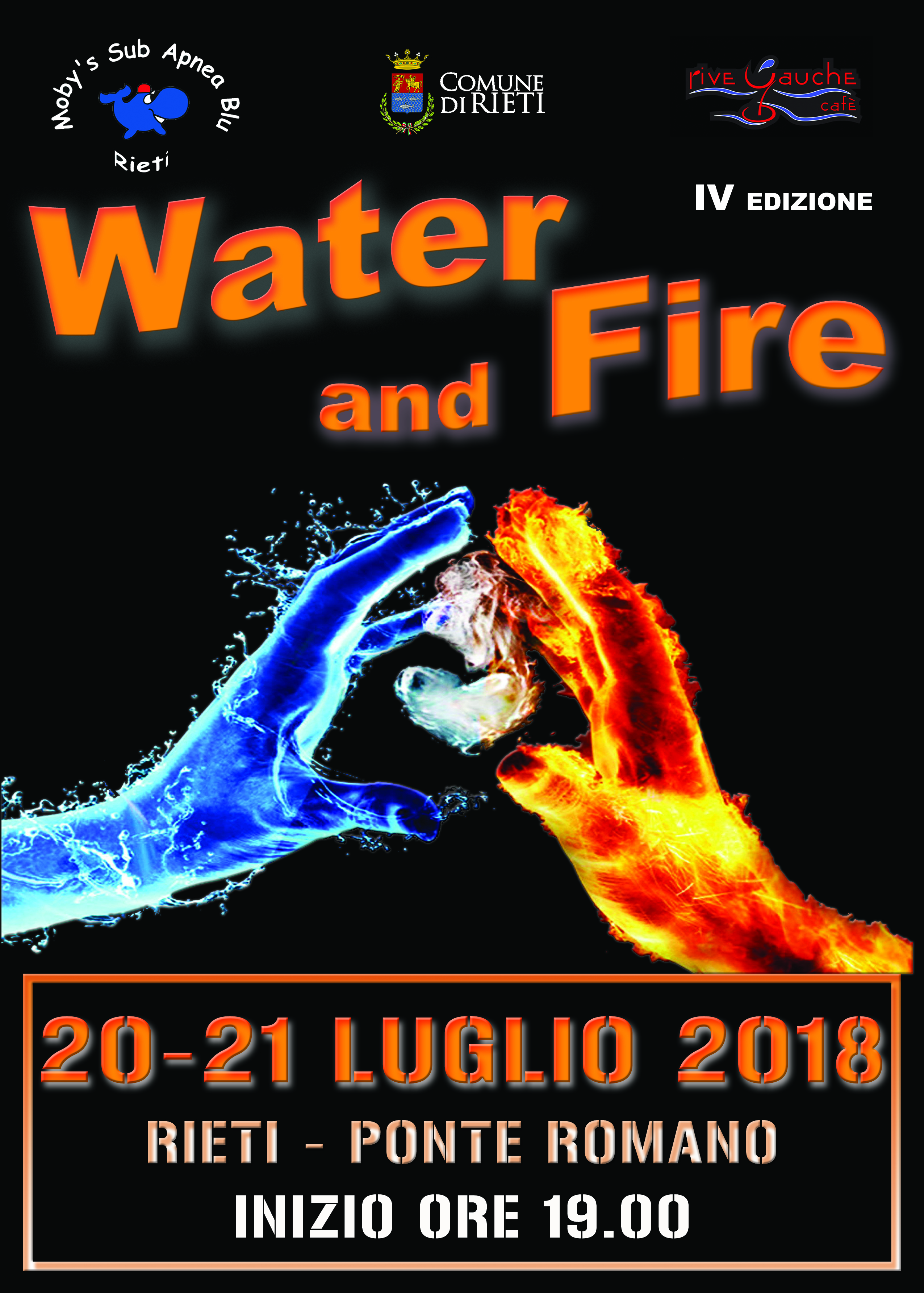 WATER AN FIRE 2018 COPERTINA ultima